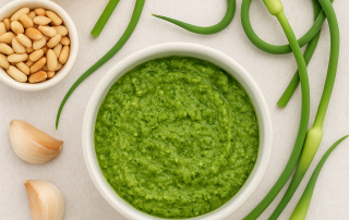Garlic Scape Pesto