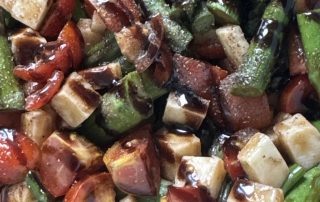 Asparagus, Cherry Tomato & Mozzarella Salad