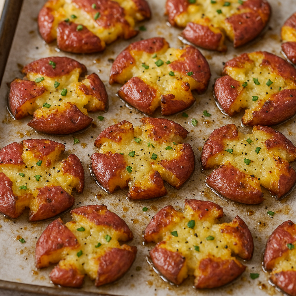 Crispy Smashed Potatoes