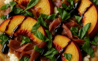 Summeripe Nectarine & Prosciutto Flatbread