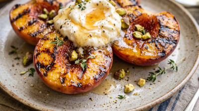 Grilled Peaches