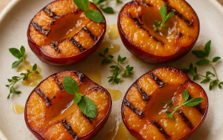 Grilled Plums