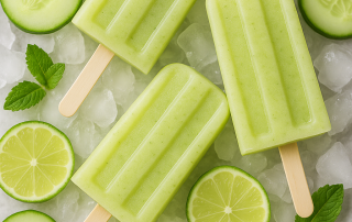 Cucumber Popsicles
