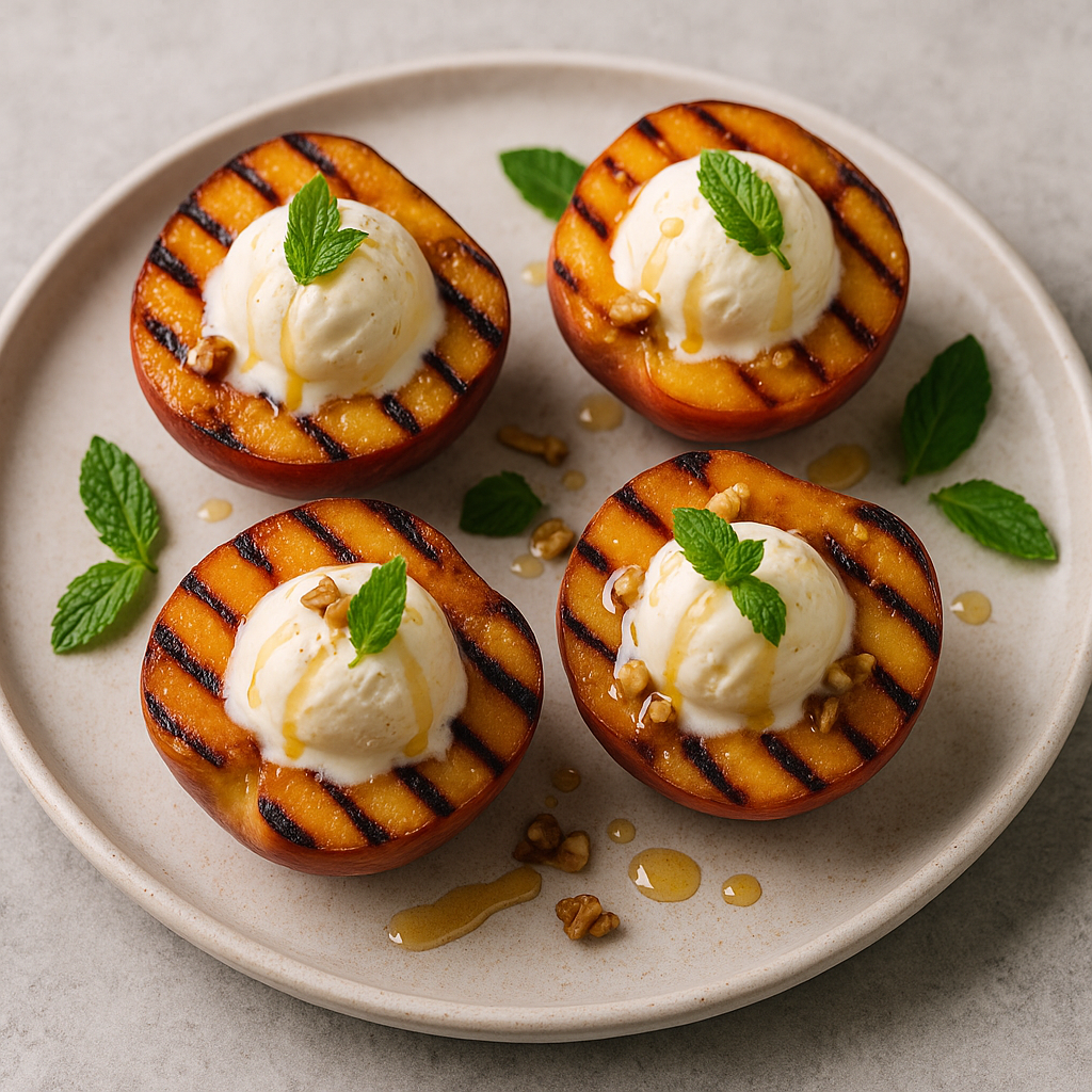 Grilled Peaches