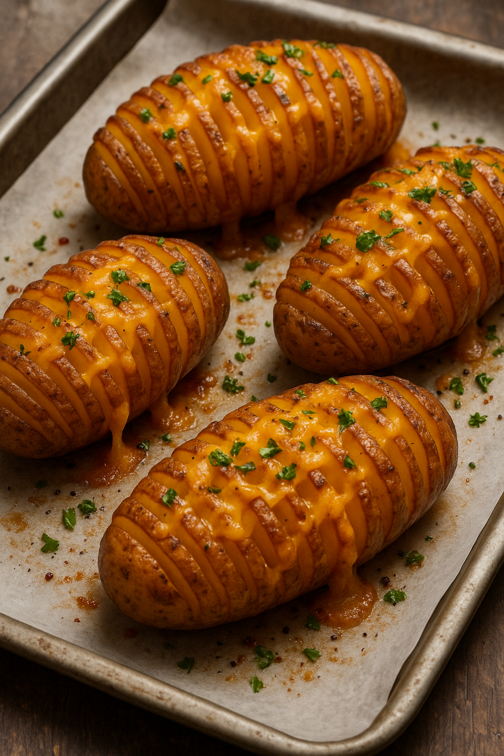 Hasselback Potatoes