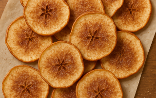 Sweet Cinnamon-Sugar Apple Chips