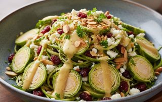 Shaved Brussel Sprout Salad