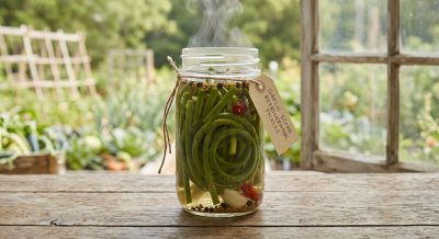 Garlic Scape Pickles