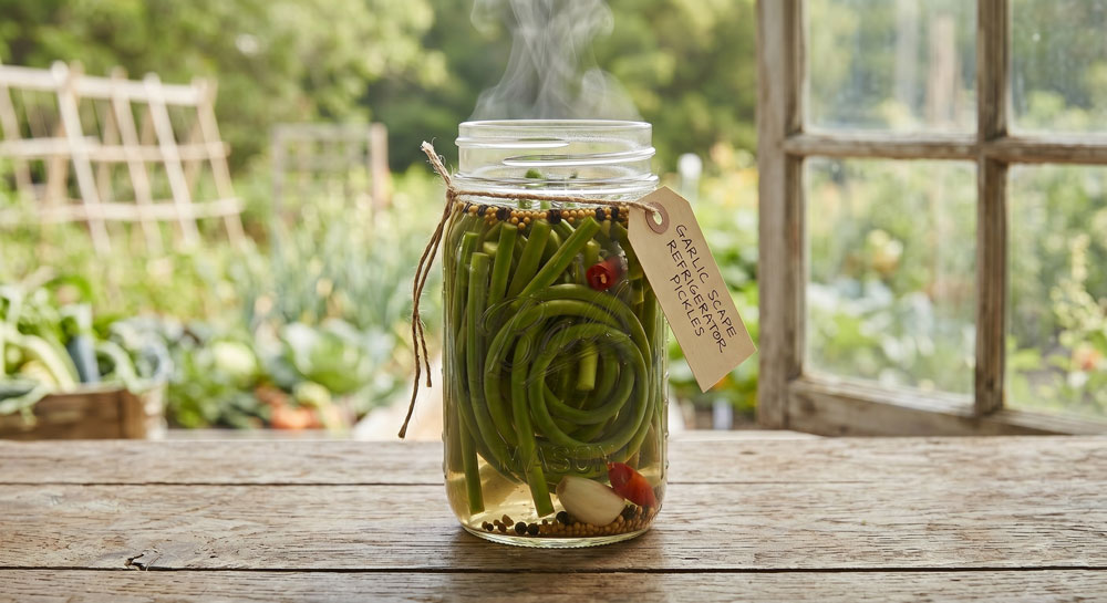 Garlic Scape Pickles