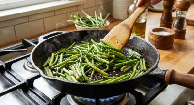 Stiry Fry Garlic Scapes