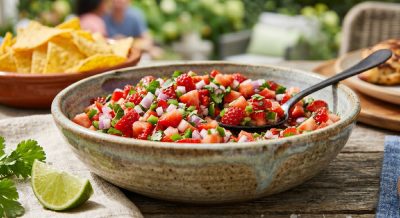 Strawberry Cilantro Salsa
