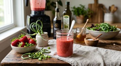 Strawbeery Scape Dressing