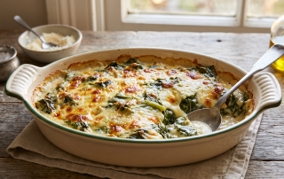 Creamy Collard Green Gratin