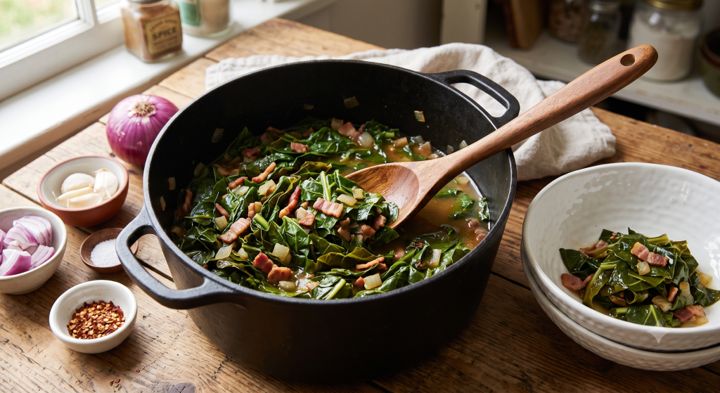 Classic Southern-Style Collard Greens - SaJe Family Farm