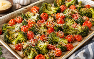 Roasted Broccoli and Tomatoes