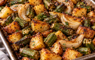 Okra Potato Onion Recipe