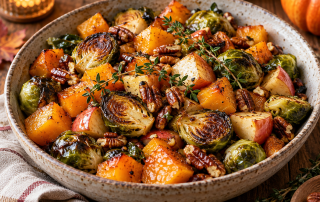 Rustic Autumn Roasted Vegetable Medley